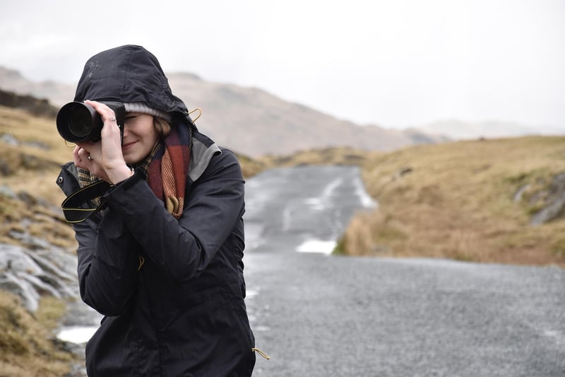 Paparazzi capturing celebrity moments